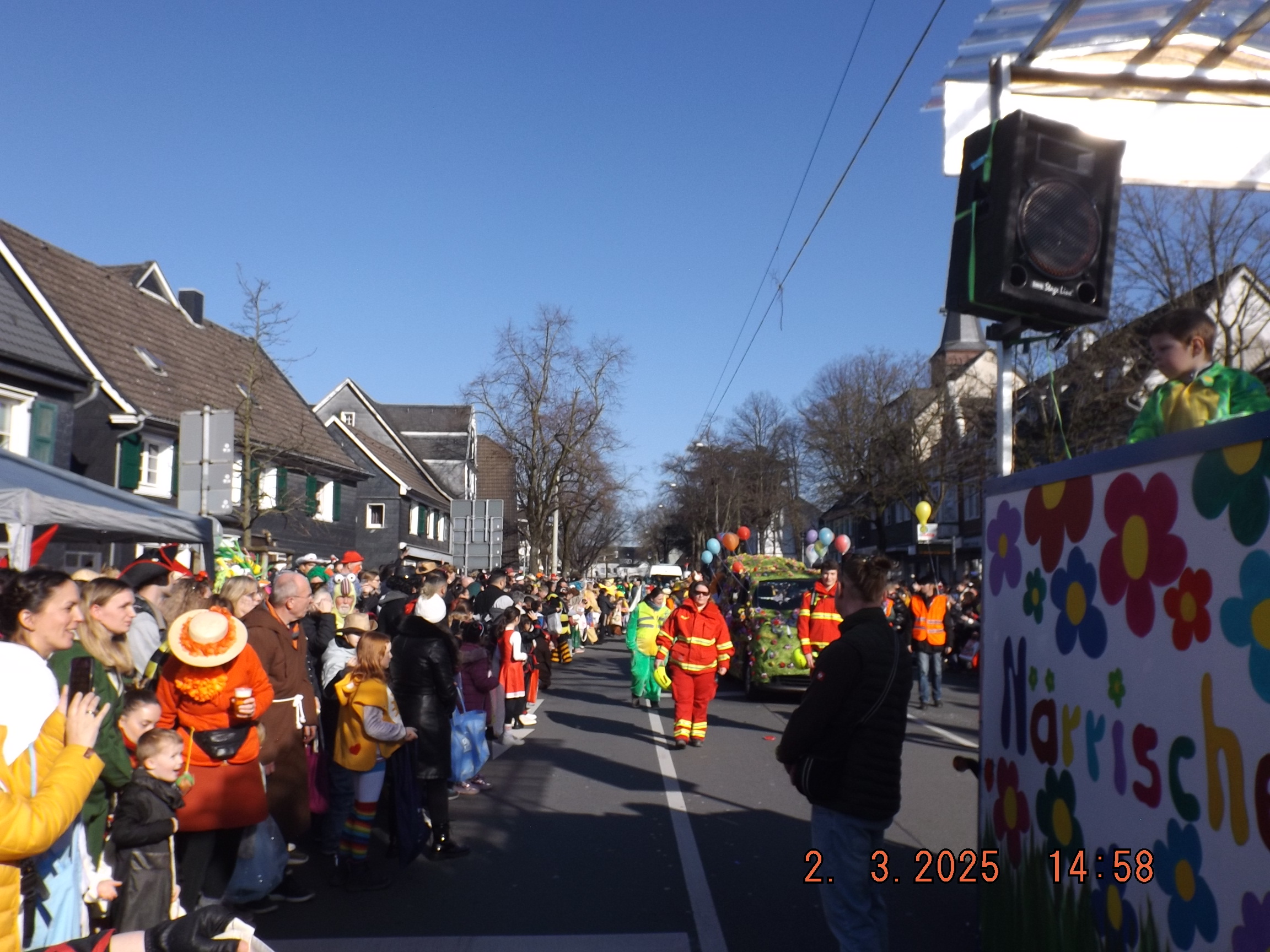 Karneval in der Stadt Mitte